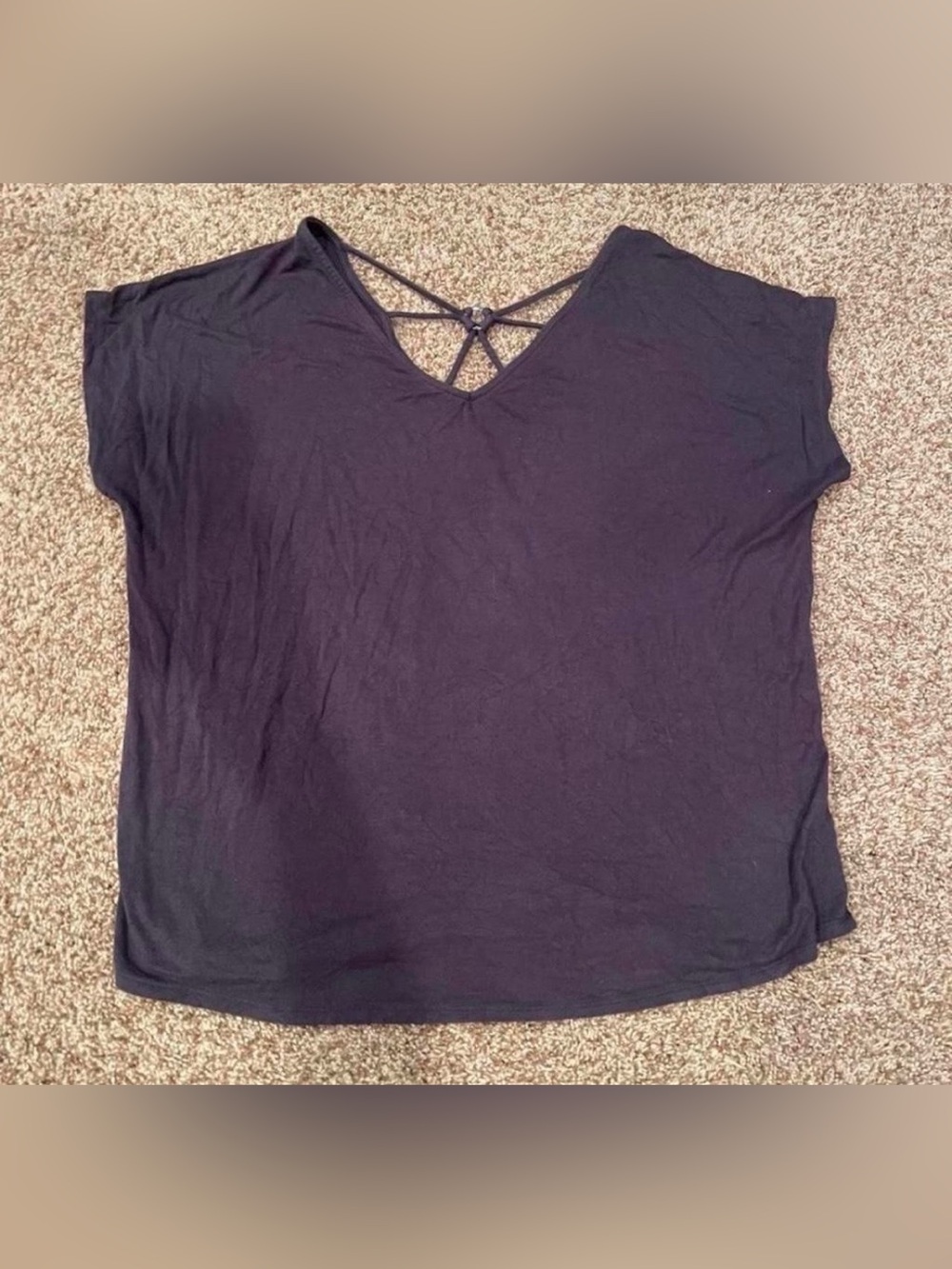 Women’s Top With Cross-back Detail